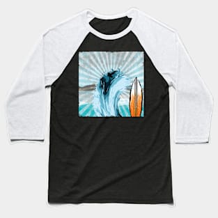 surf the wave Baseball T-Shirt